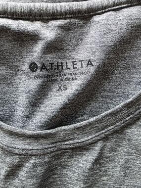 Athleta Heather Gray Active Tank Top - XS